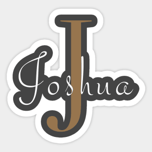 I am Joshua Sticker